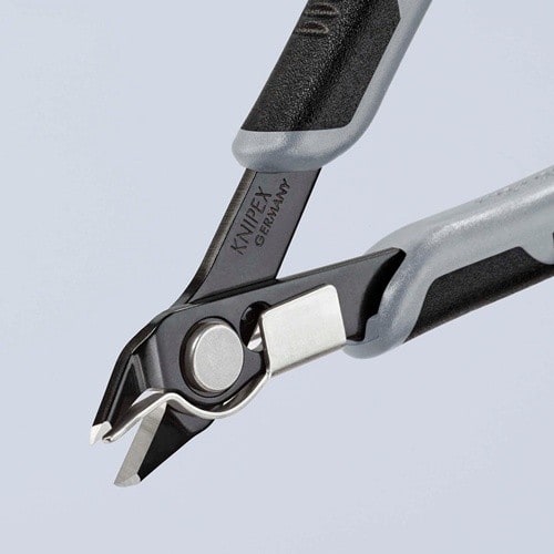 KNIPEX Elektronik-Seitenschneider Super-Knips® L.125mm Form7 Spezialwerkzeugstahl brün.