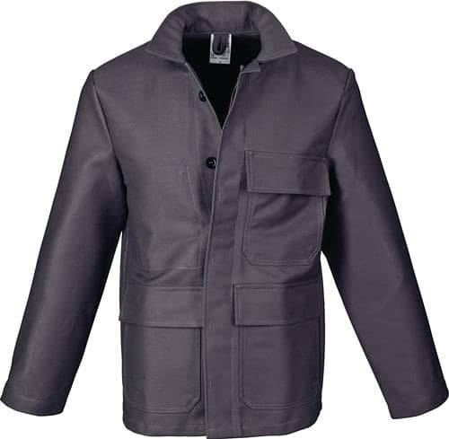 Schweißerschutz-Jacke grau PROBAN