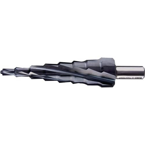 RUKO Stufenbohrer ULTIMATECUT Bohrber.6-27mm HSS RUnaTEC Spiralnut Z.4 Stufen 8 RUKO