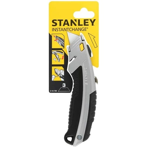 STANLEY Schnellwechselprofimesser Gesamt-L.180mm einziehbar SB-verpackt STANLEY