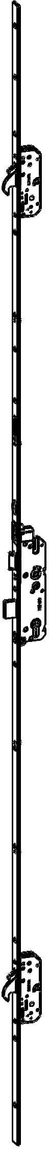 WINKHAUS Automatik Mehrfachverriegelung T-AV4D-F2460 L124P/35 A9 92/8 M2 LS EST,