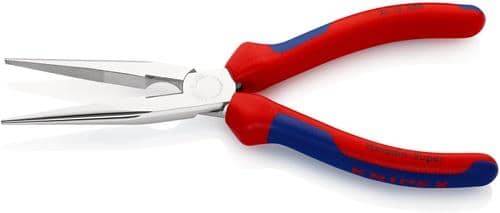 KNIPEX Flachrundzange L.200mm verchr.ger.Comfort-Griff KNIPEX