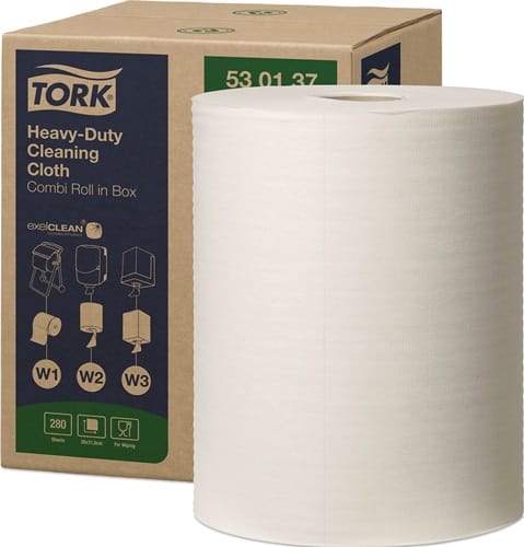 TORK Putztuch TORK 530137 L.ca.106 mxB.ca.315mm weiß 1-lagig Rl.TORK