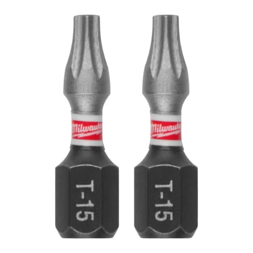 MILWAUKEE TX15 / 25 mm Schrauberbit SHOCKWAVE (25er Pack)