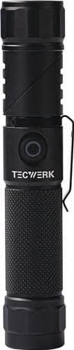 TECWERK LED-Taschenlampe 100-1000 lm Li-ion 180m blau/schwarz TECWERK