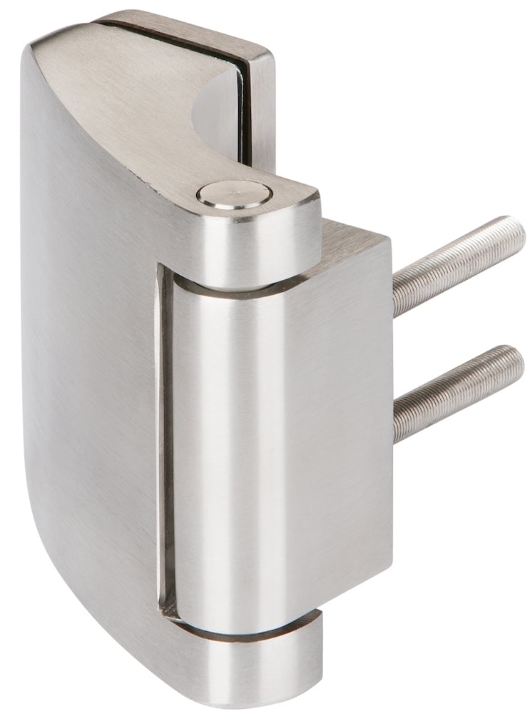 HERMAT Glastürband 6340/4/Stahl, Edelstahl