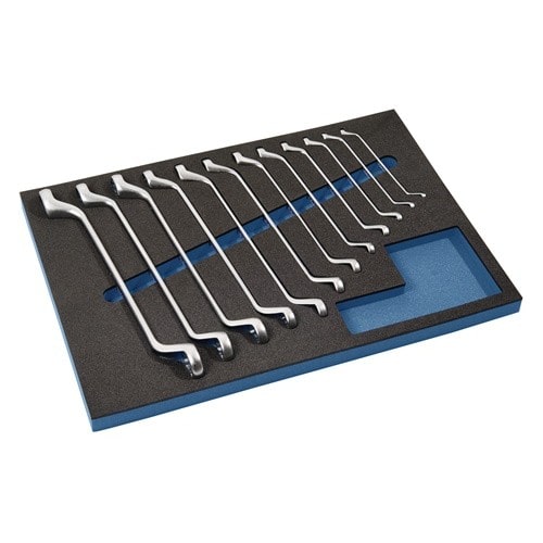 TECWERK Werkzeugmodul 12-tlg.3/3-Modul Schlüsswelweiten 6x7-30x32mm TECWERK