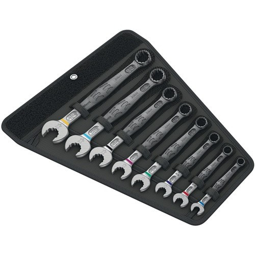 WERA Ringmaulschlüsselsatz 6003 Joker 8 Imperial Set 1 zöllig 8-teilig