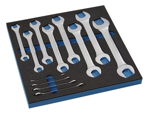 TECWERK Werkzeugmodul 12-tlg.2/3-Modul Schlüsswelweiten 6x7-30x32mm TECWERK