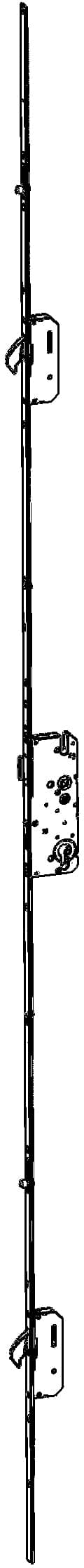 WINKHAUS Mehrfachverriegelung T-F16106 L34/50 92/8 M2A2 MC,