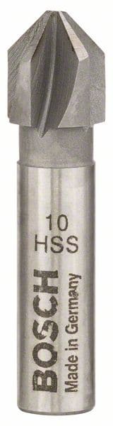 BOSCH Kegelsenker mit zylindrischem Schaft, 10,0 mm, M 5, 40 mm, 1/4 Zoll, 8 mm