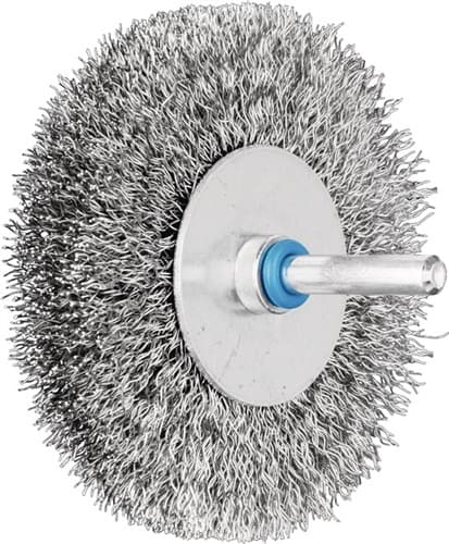 PFERD TOOLS Rundbürste RBU 8015/6 INOX 0,30 D.80mm 6mm Drahtstärke 0,3mm VA 15mm 12000min-¹