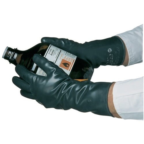 HONEYWELL Chemiehandschuh Butoject 898 Gr.8 schwarz EN 388,EN 374 PSA III HONEYWELL