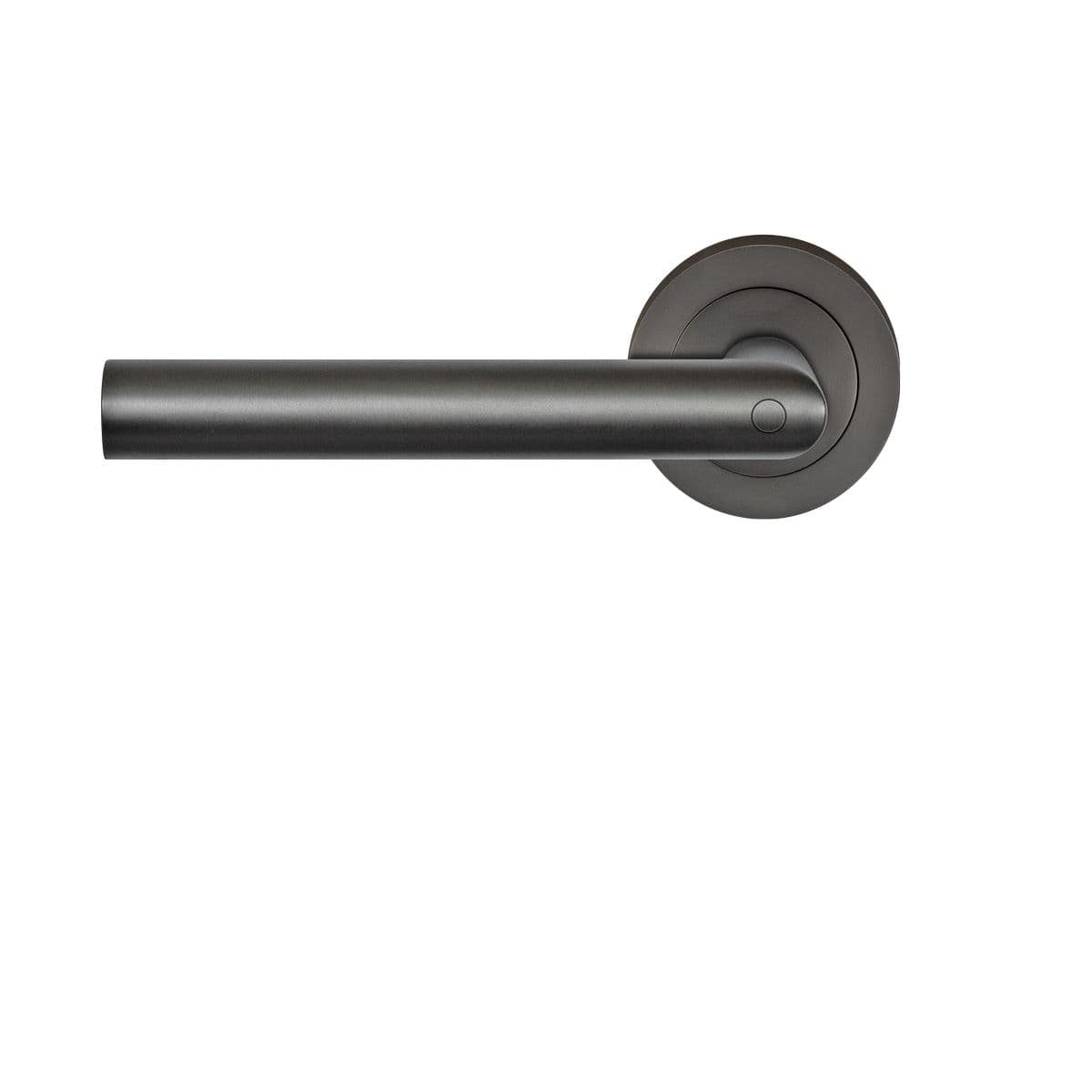 KARCHER DESIGN ER28 BCL 89 - Rhodos mit Privacy Funktion, DIN Links in Farbe Titan Grau, Edelstahl