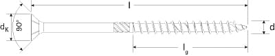 FISCHER Holzbauschrauben Power-Fast FPF-ST YZP