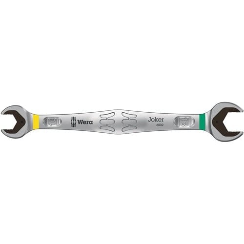 WERA Doppelmaulschlüssel 6002 Joker 10x13mm L.167mm ma verchr.WERA
