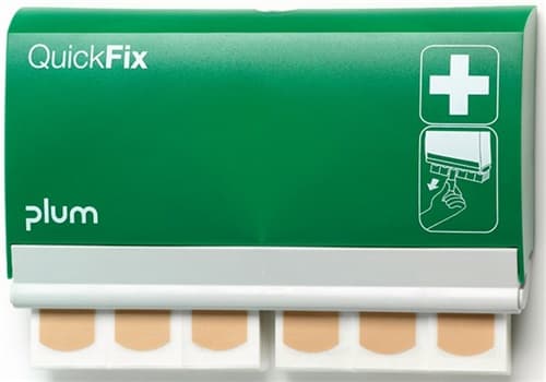 PLUM Pflasterspender QuickFix 1 B230xH135xT32ca.mm grün PLUM