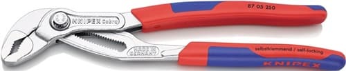 KNIPEX Wasserpumpenzange Cobra® L.300mm Spann-W.60mm verchr.Comfort-Griff KNIPEX