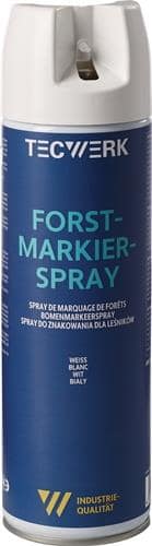 TECWERK Forstmarkierspray weiß 500ml Spraydose TECWERK