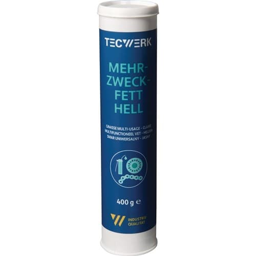 TECWERK Mehrzweckfett 400g hell Kartusche TECWERK
