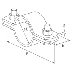 FISCHER Festpunktschelle FFPS 8"