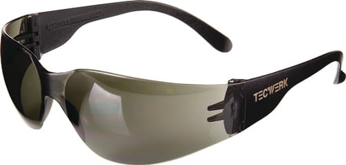 TECWERK Schutzbrille Daylight Basic EN 166 Bügel schwarz,Scheibe smoke PC TECWERK