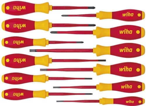 WIHA Schraubendrehersatz 3201 K12 12-tlg.Schlitz/PH/PZD/TX/(+/- SL/PZD)