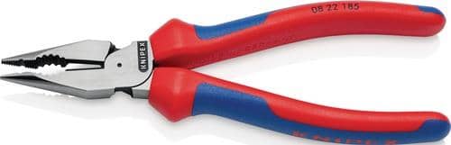 KNIPEX Spitzkombizange L.185mm pol.Comfort-Griff schwarz atram.KNIPEX