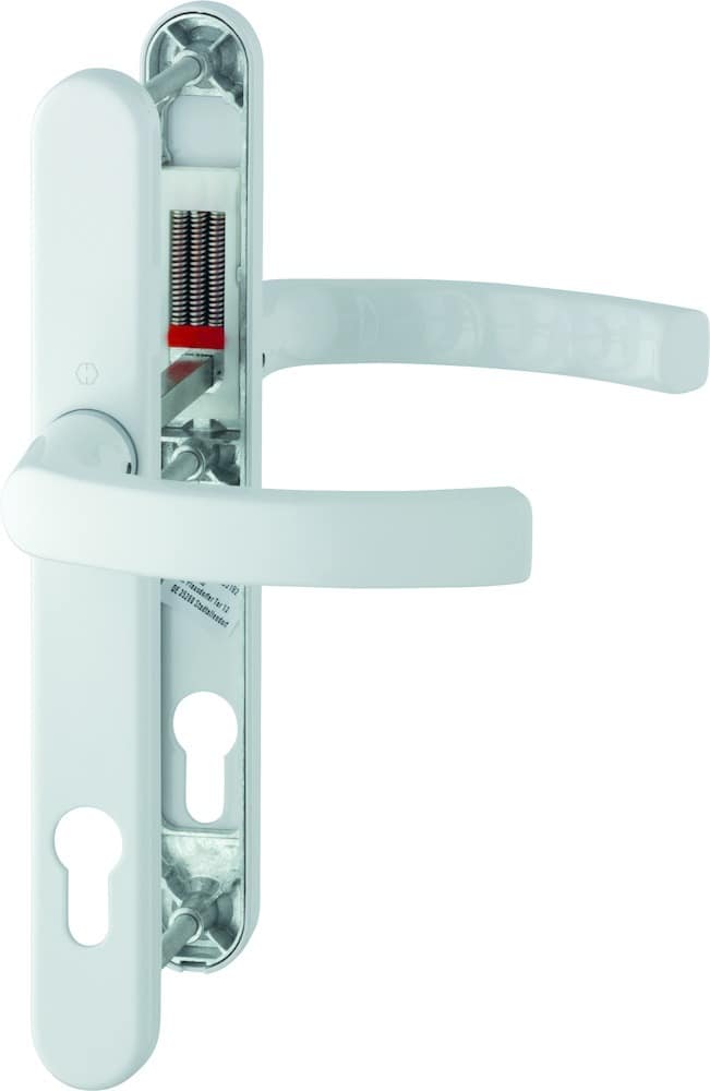 HOPPE® Drückergarnitur mit Schmalschild Liège 1540/3347N, Aluminium, 11671312