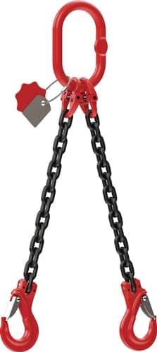 DOLEZYCH Kettengehänge 2-strängig L1000xS8mm DOLEZYCH