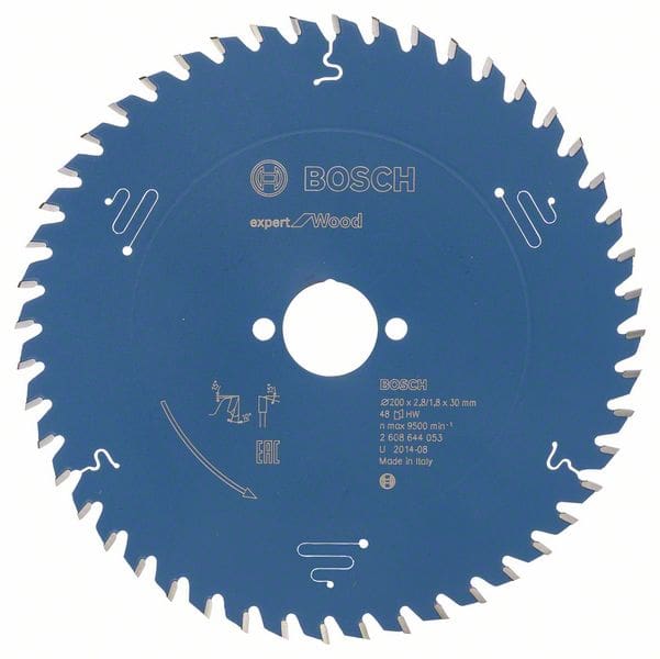 BOSCH Kreissägeblatt Expert for Wood, 200 x 30 x 2,8 mm, 48