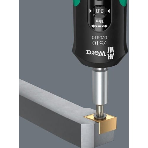 WERA Drehmomentschraubendreher 7510/14 14teilig f.HM-Wendeschneidplatten WERA