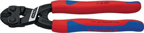 Kompaktbolzenschneider CoBolt Länge 200 mm Mehrkomponenten-Hüllen weich 6 mm mittel 5,2 mm hart 4 mm KNIPEX