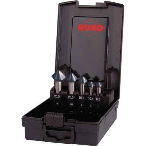 RUKO Kegelsenkersatz DIN 335 90Grad ULTIMATECUT 6,3-20,5mm HSSE-Co 5 RUnaTEC 6-tlg.
