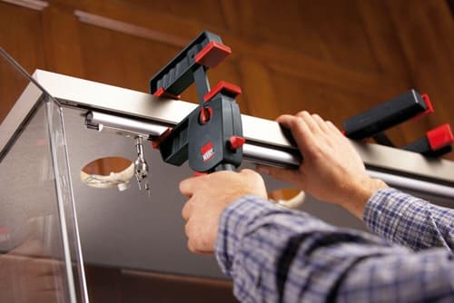 BESSEY Einhandzwinge DuoKlamp Spann-W.300mm A.85mm Spreiz-W.75-380mm BESSEY