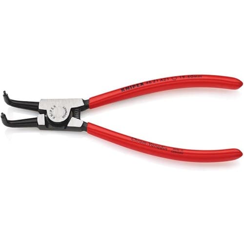 KNIPEX Außensicherungsringzange A 21 f.Wellen D.19-60mm 90Grad gew.pol.L.170mm KNIPEX