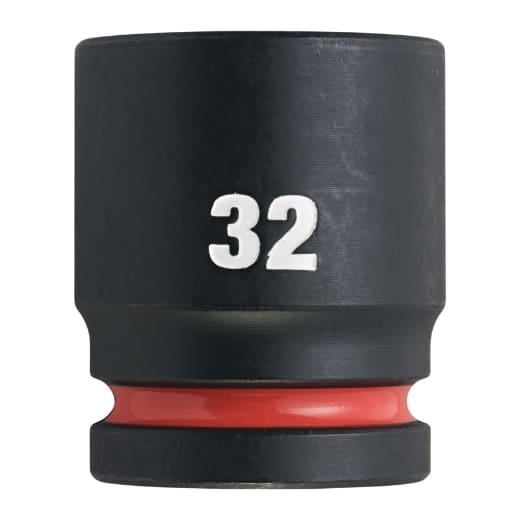 MILWAUKEE 32 x 57 mm SHOCKWAVE Schlagnuss 3/4" kurz