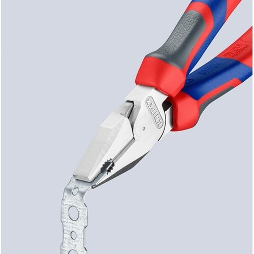 KNIPEX Kraftkombizange L.180mm verchr.Comfort-Griff KNIPEX
