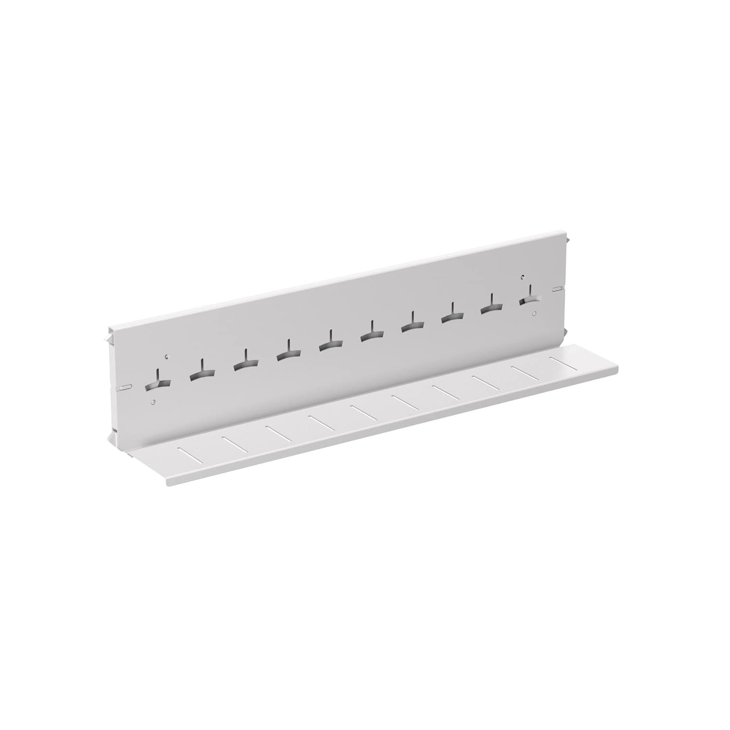 HETTICH Karteibahn, 400 mm, Aluminium Optik, 20724
