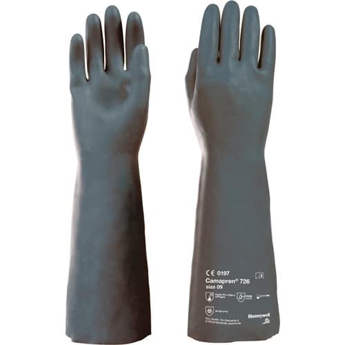 HONEYWELL Chemiehandschuh Camapren 726 Gr.9 schwarz EN388/EN374-1 PSA III HONEYWELL
