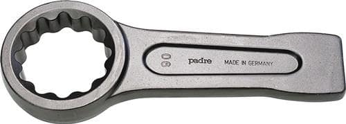 PADRE GERMANY Schlagringschlüssel 838 SW 22mm L.155mm CV-Stahl PADRE GERMANY