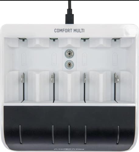 Akku-Ladegerät Comfort-Multi m.USB-Eingang 1,2V NiMH ANSMANN