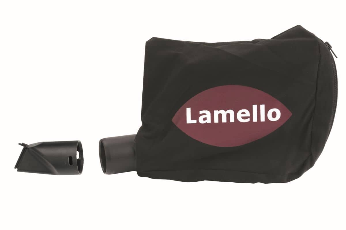 LAMELLO Spänesack aus Stoff für Nutfräsmaschine, inkl. Absaugadapter 36 mm, 257530