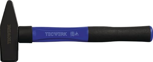 TECWERK Schlosserhammer 300g Stiel-L.300mm 3K-Stiel m.Stahlschutzhülse TECWERK
