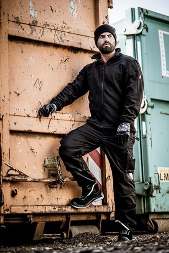 NITRAS Fleecejacke MOTION TEX PLUS Gr.XXL schwarz NITRAS