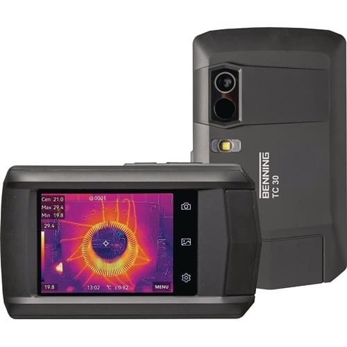 BENNING Wärmebildkamera TC 30 3,5Zoll Farb-Display 640x480 Punkte