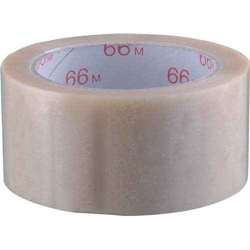 BURMANN Verpackungsklebeband PVC farblos L.66m B.50mm Rl.