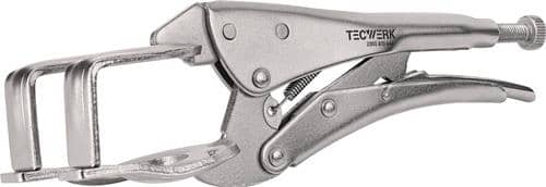 TECWERK Schweißergripzange Gesamt-L.280mm Spann-W.max.50mm TECWERK