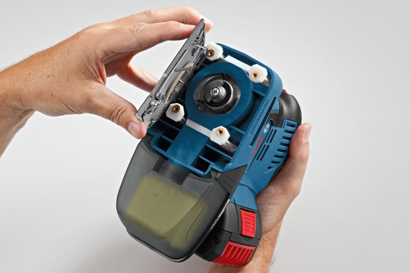 BOSCH Akku-Schwingschleifer GSS 18V-10, Solo Version