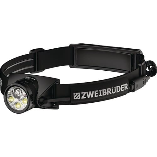 ZWEIBRÜDER LED-Stirnleuchte ZB7H 3,6V 5000 mAh Li-Ion 2000 mAh ZWEIBRÜDER
